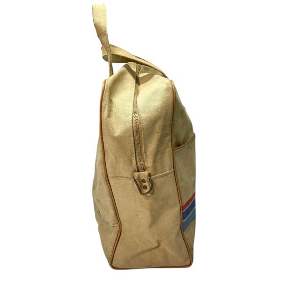 Vintage PAN AM Airlines Flight Carry-on Travel Canvas Tote Bag w/ Luggage Tags - Picture 9 of 15